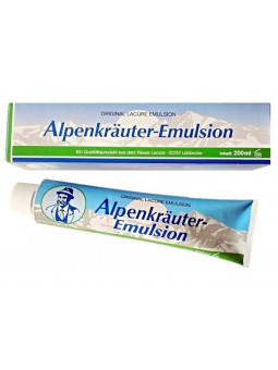 ALPENKRAUTER - Emulsion Lacure MAŚĆ Alpejska BIAŁA z ziół alpejskich i olejków eterycznych 200ml