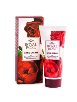 ROYAL ROSE Naturalny Bułgarski KREM do RAK i PAZNOKCI z olejkiem różanym i olejkiem arganowym 50ml
