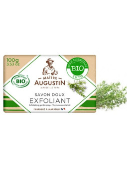 Maitre Augustin mydło organiczne BIO Złuszczające TYMIANEK 100g