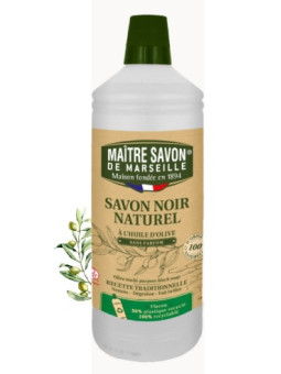 Czarne mydło w płynie Maitre Savon certyfikowane Ecocert oliwka 1L