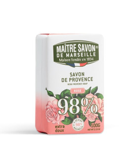 Maitre Savon mydło prowansalskie RÓŻA 100 g